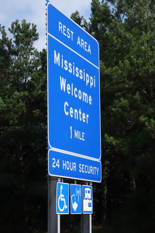 Entering Mississippi. 