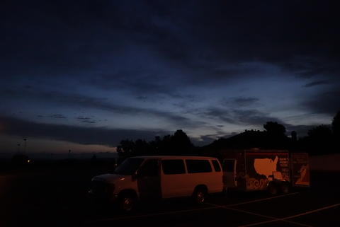 Dawn in Van Buren. 